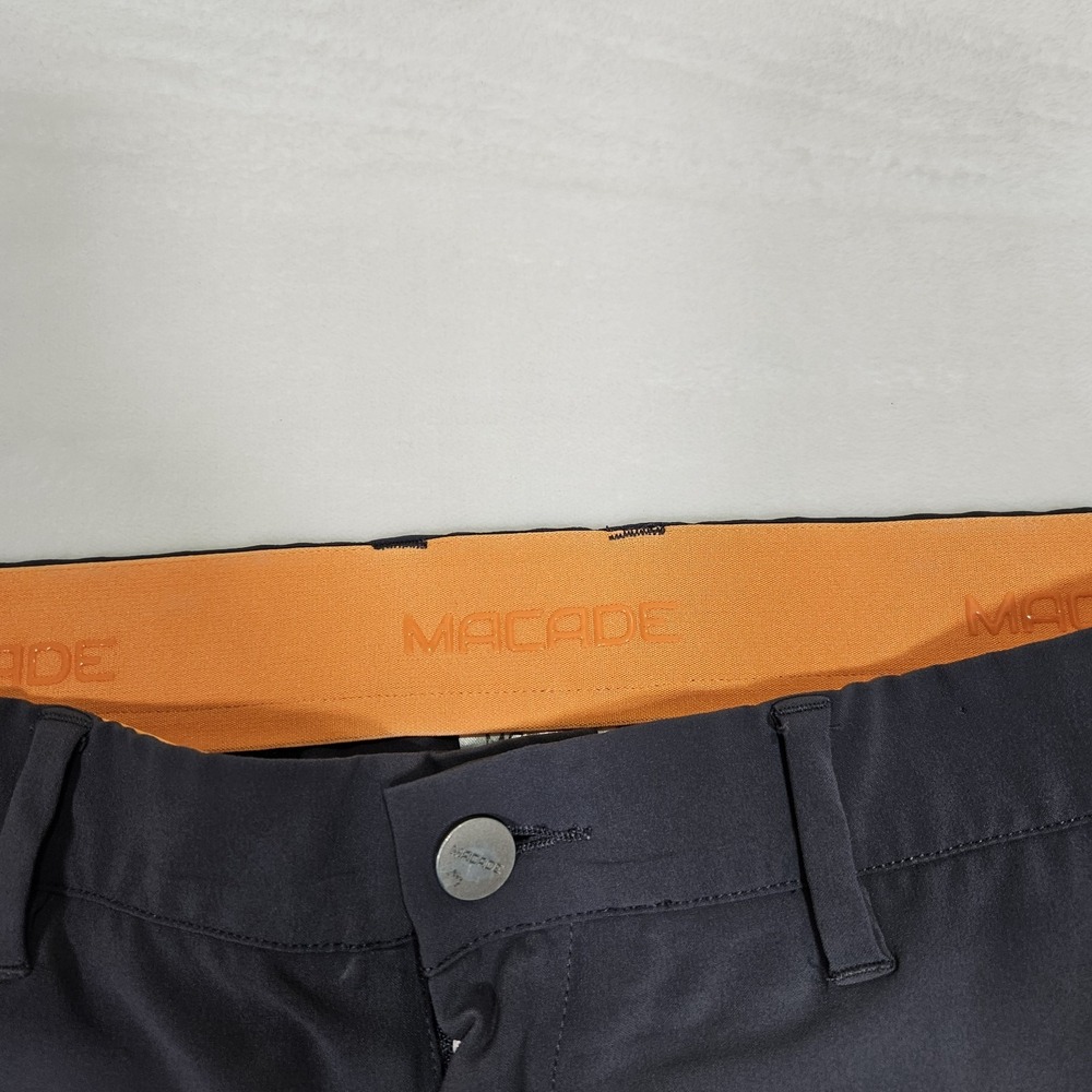 Macade Golf Pants Men's Size 36x31 Dark Gray Slim‎ Fit Tapered Stretch - Picture 3 of 10